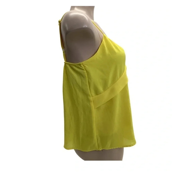 Glow Passion Size Small Yellow Sleeveless Top with Adjustable Straps.New No Tags - Picture 2 of 4